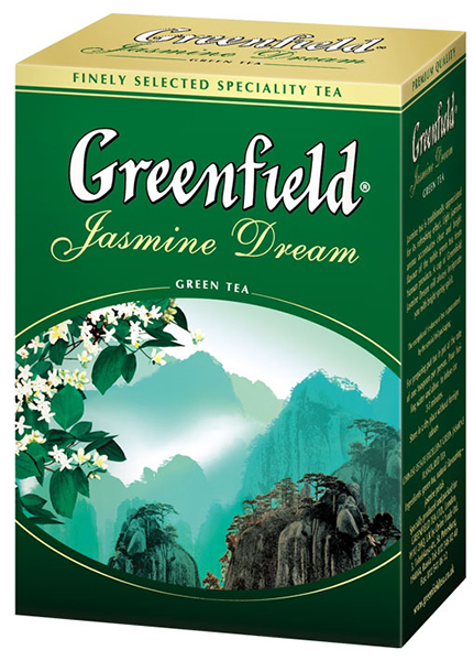 Чай GREENFIELD Зелёный жасмин (Jasmine Dream) 100 гр. в магазине Тольятти-Водокачка, фото 