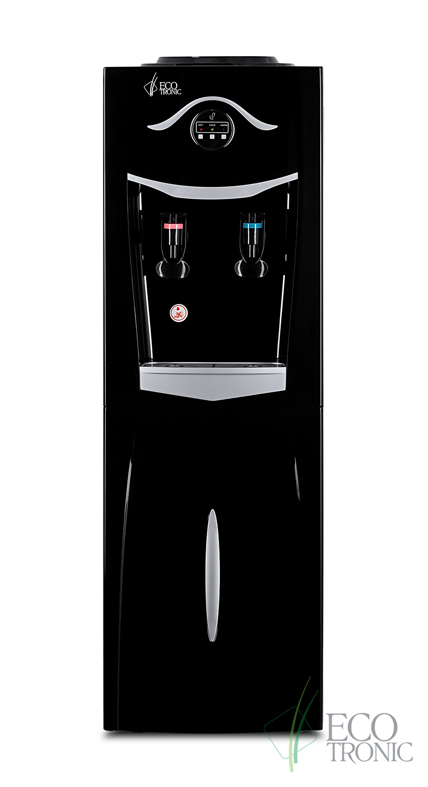 Кулер для воды Ecotronic K21-LF black+silver с холодильником в магазине Тольятти-Водокачка, фото . Фото N3