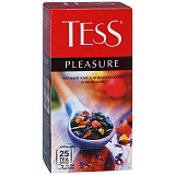 Чай TESS Чёрный шиповник и яблоко (Pleasure) 25 пак. в магазине Тольятти-Водокачка, фото 
