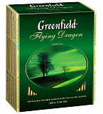 Чай GREENFIELD Зелёный (Flying Dragon ) 100 пак в магазине Тольятти-Водокачка, фото 