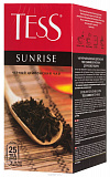 Чай TESS Чёрный цейлонский (Sunrise) 25 пак. в магазине Тольятти-Водокачка, фото 