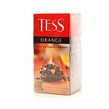 Чай TESS Чёрный цедра апельсина (Orange) 25 пак. в магазине Тольятти-Водокачка, фото 